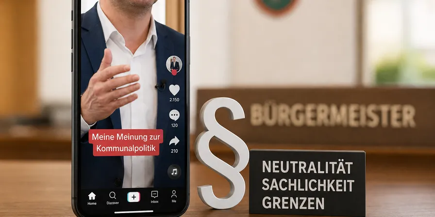 Symbolbild: Bürgermeister und Social Media